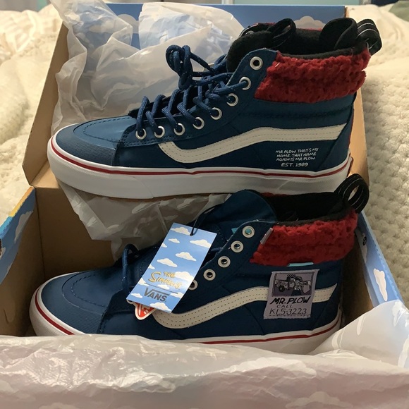 Limited edition Sk8-Hi Met 2.0 Dx The Simpsons Mr. Plow high top - Picture 6 of 8